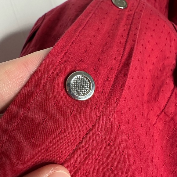 Rocawear Red Snap Button Western Shirt - Picture 8 of 10